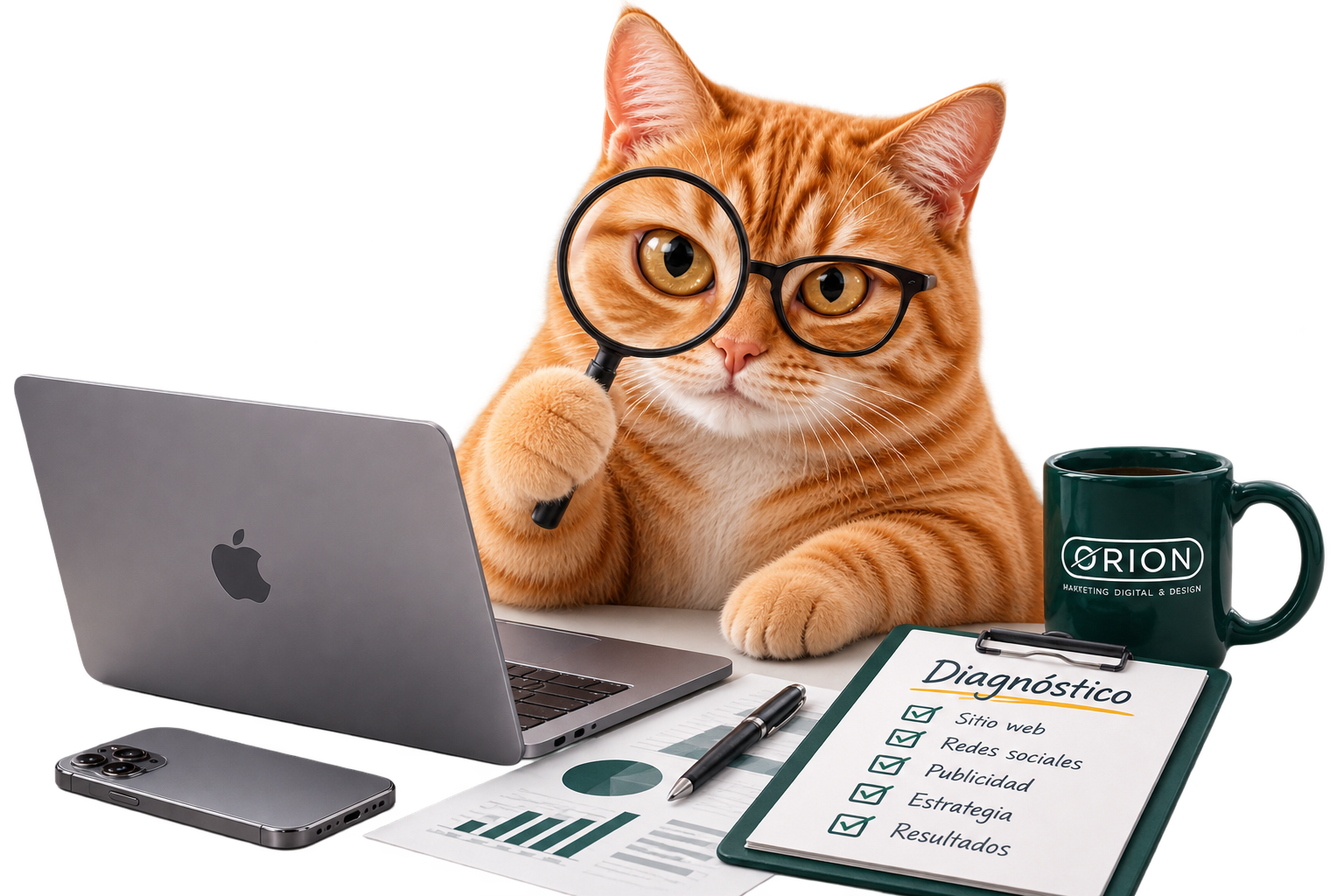 Orion, mascota de Orion Marketing