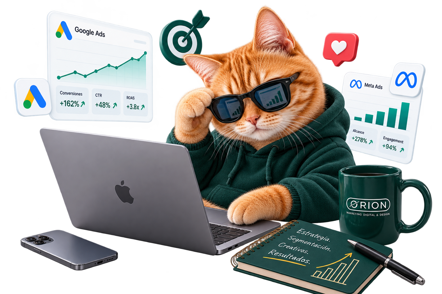 Orion, mascota de Orion Marketing